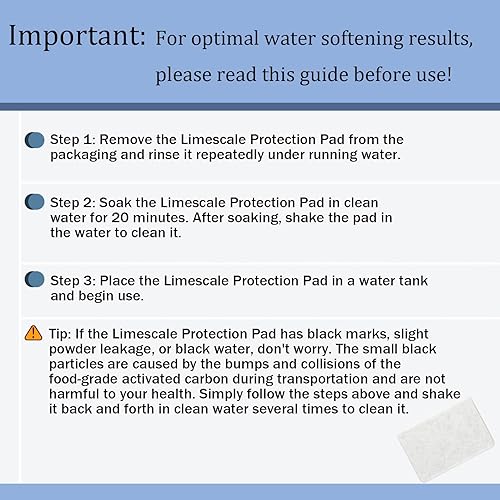 Miniatura 6 de Maxdot 4 almohadillas de protección de cal para máquinas de café expreso y café para minimizar las incrustaciones y la corrosión conduce a una vida