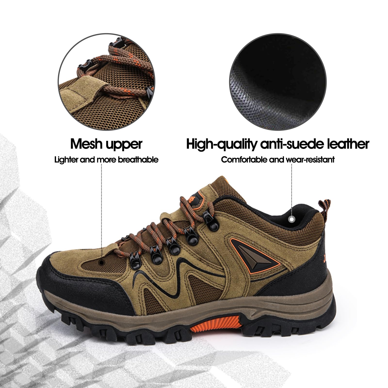 Scarpe da Trekking Uomo Estive per Montagna e Trail Running Leggere 38-48 EU
