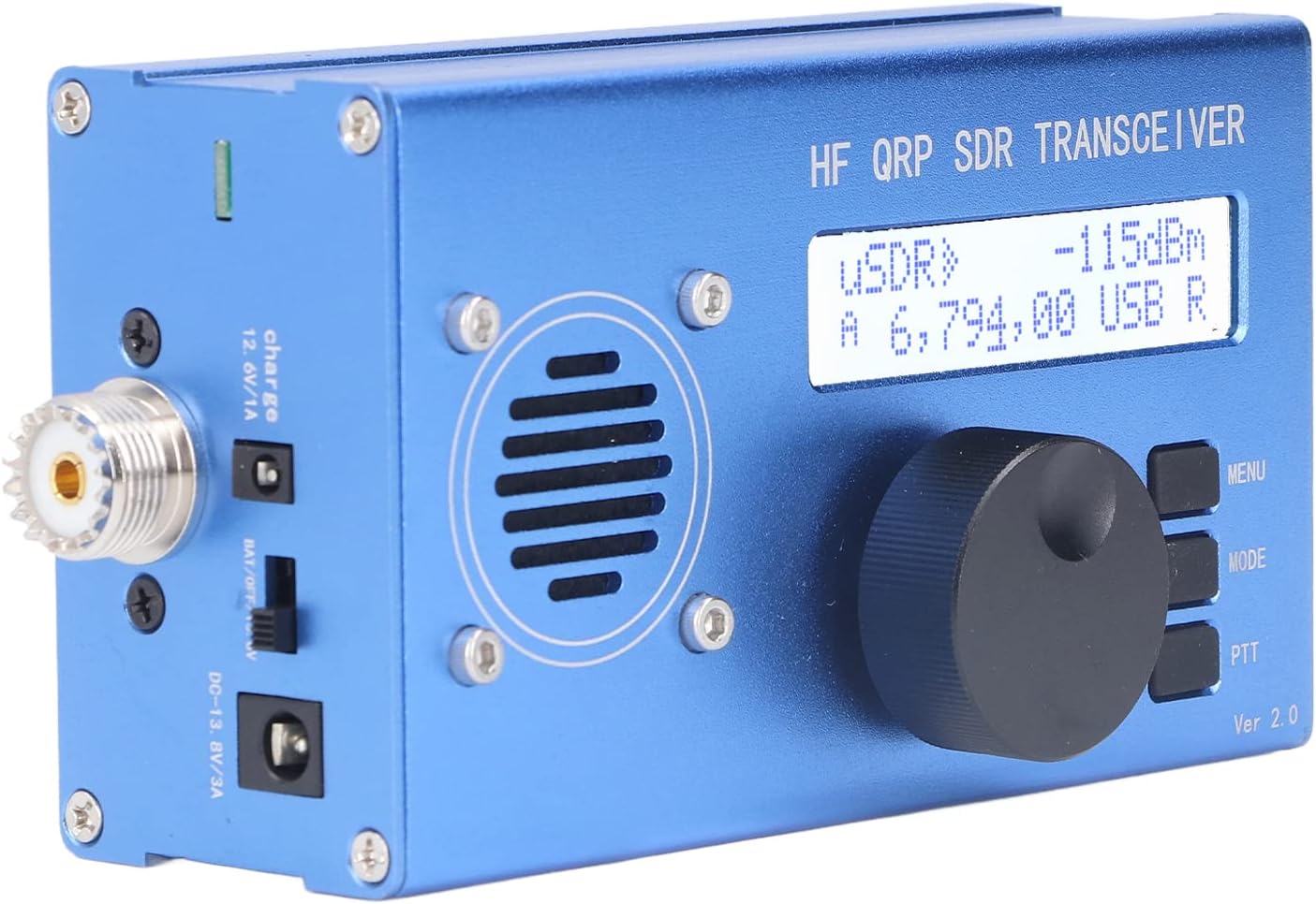 QRP SSB HF Transceiver SDR Transceiver 8 Band USB LSB CW AM Mode 5W con