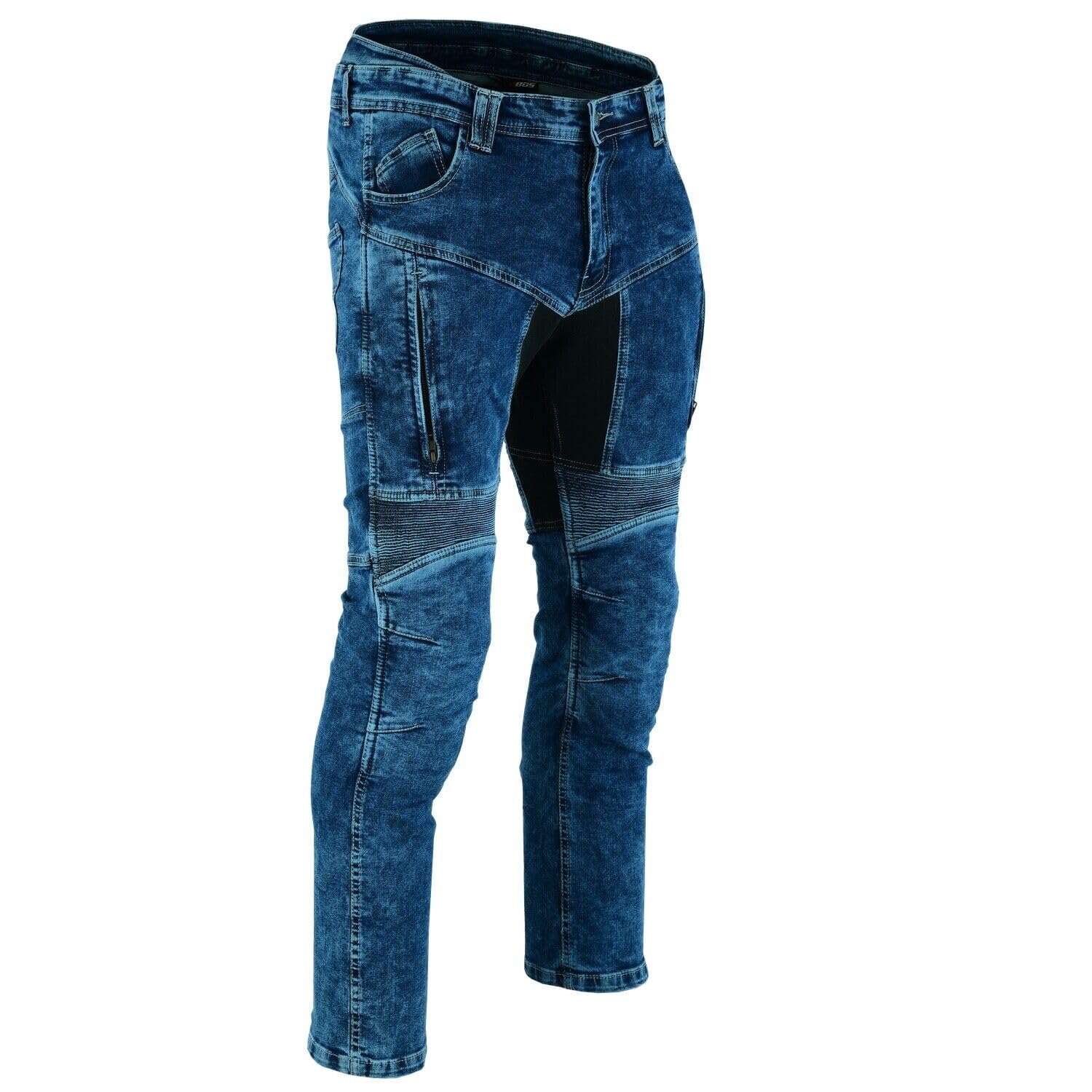 Herren Motorrad Reiten Hose Denim Jeans Motorradhose Herren, Motorrad Jeans Herren mit Protektoren,Aramidfaser Jeans Herren Motorrad