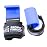 Heavy Duty PRO Metal Lifting Steel Hooks Best Power Weightlifting Set of 2 Premium Thick Padded Workout Hook Gloves (Women-Wrist Size Small/Medium, Classic Blue)