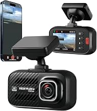 VIGORPLUS V263W 4K Dash Cam with WiFi and GPS, Sony STARVIS Sensor, 140° Wide Angle Front Car Camera, Super Night Vision, ...