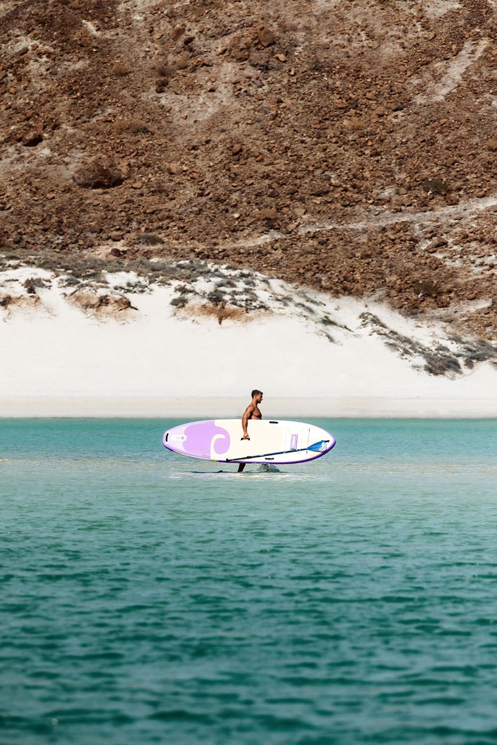 Skiffo Rivage Parma 11' - Nadmuchiwany Sup 2 w 1 kompletny kajak - 335 x 86 x 15 cm - Max 160 kg - stabilny i wszechstronny - unikalny design