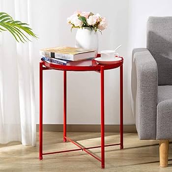 【N2 interior】stainless side table 即日配送】Stainless Curved Side Table サイドテーブル