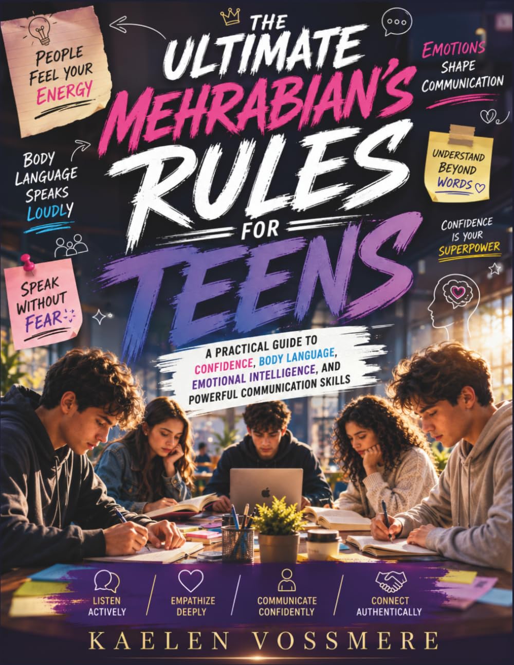 The Ultimate Mehrabian's Rules for Teens: A Practical Guide to Confidence, Body Language, Emotional Intelligence, and Powerful Communication Skills