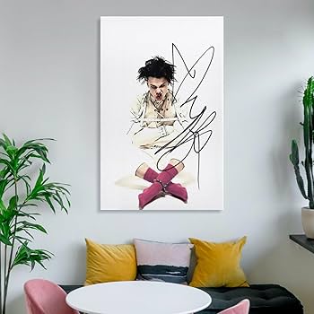 Amazon.co.jp: ヤングブラッド (歌手) 直筆サイン入り ポスター