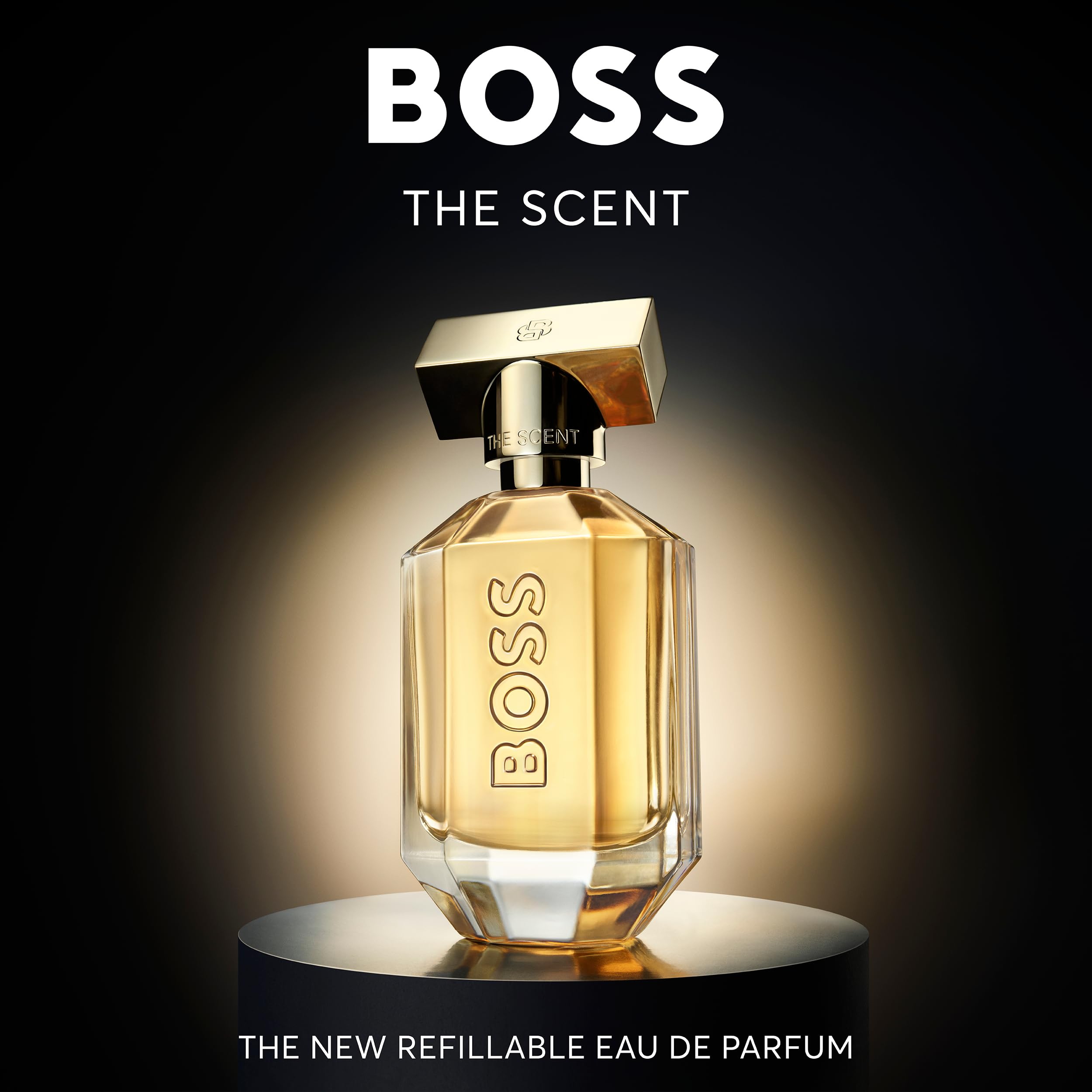 BOSS The Scent Eau de Parfum – Perfume Ambarino – Con Notas de Extracto de Melocotón, Extracto de Osmanto y Almizcle Blanco – Fragancia Duradera