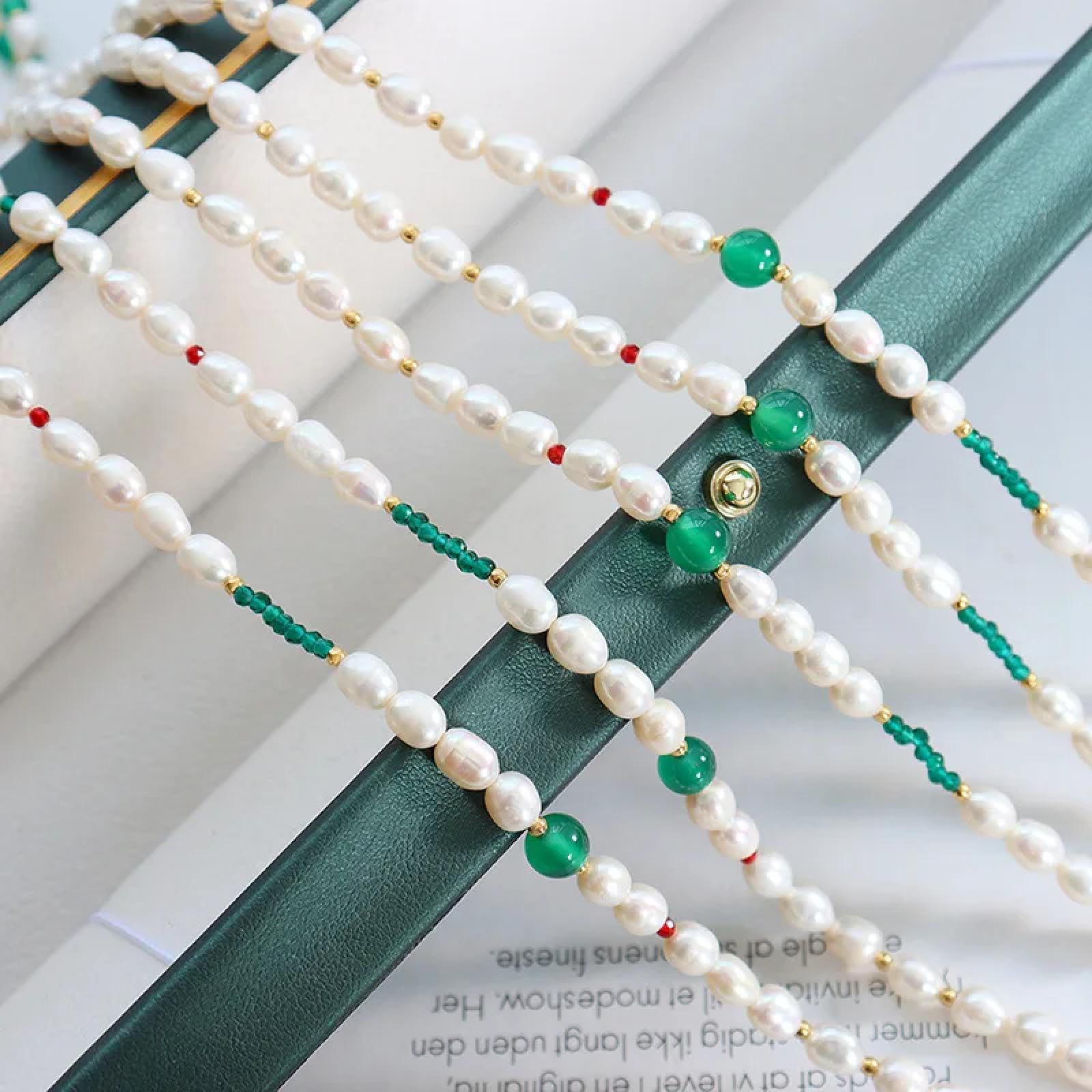 SiVaji Halskette Ketten Schmuck Herren Frauen Anhänger Necklacehalskette Frauen Anhänger Perlenkette Mädchen