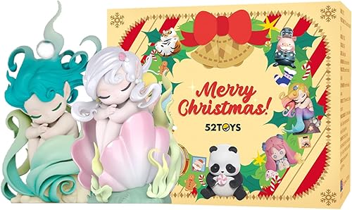 52TOYS Candybox - Juego de elfos marinos para dormir, 2 figuras de acción, juguete coleccionable de decoración de escritorio de 3.3 pulgadas, el