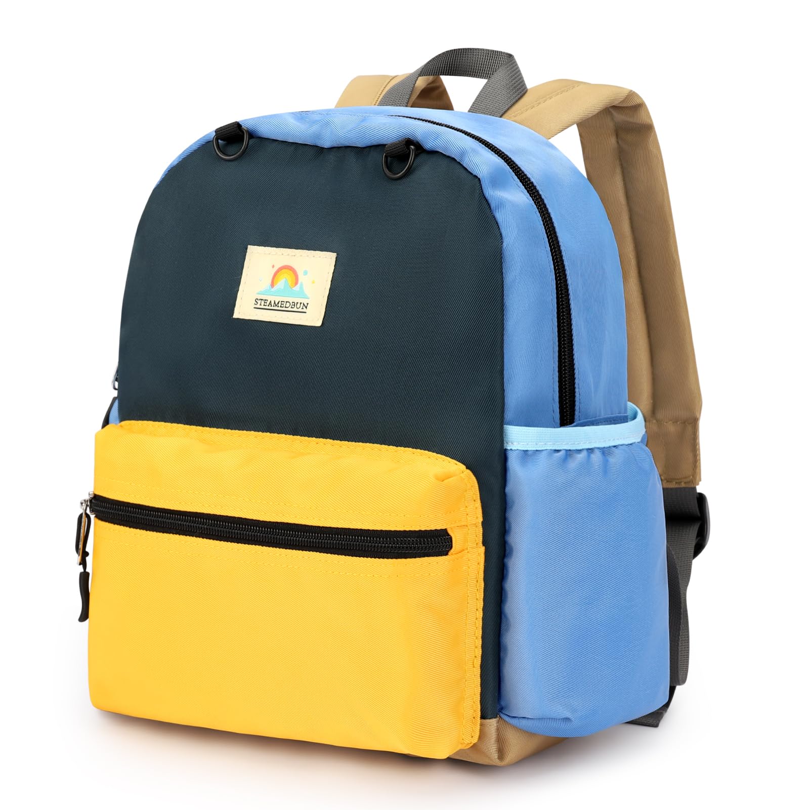 STEAMEDBUN Toddler Backpack for Boys 2-4: Preschool Kindergarten Backpacks - 12 inch Daycare Backpack