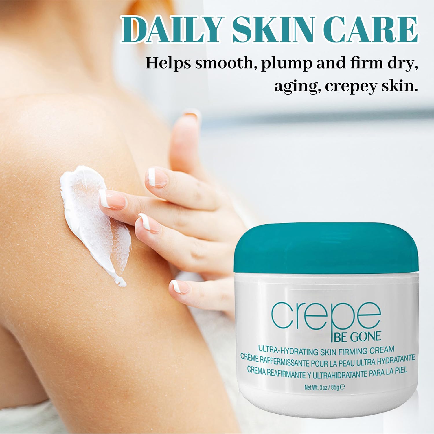 Ultra-Hydrating Moisturising Cream for Neck Chest Arms & Legs - Image 4