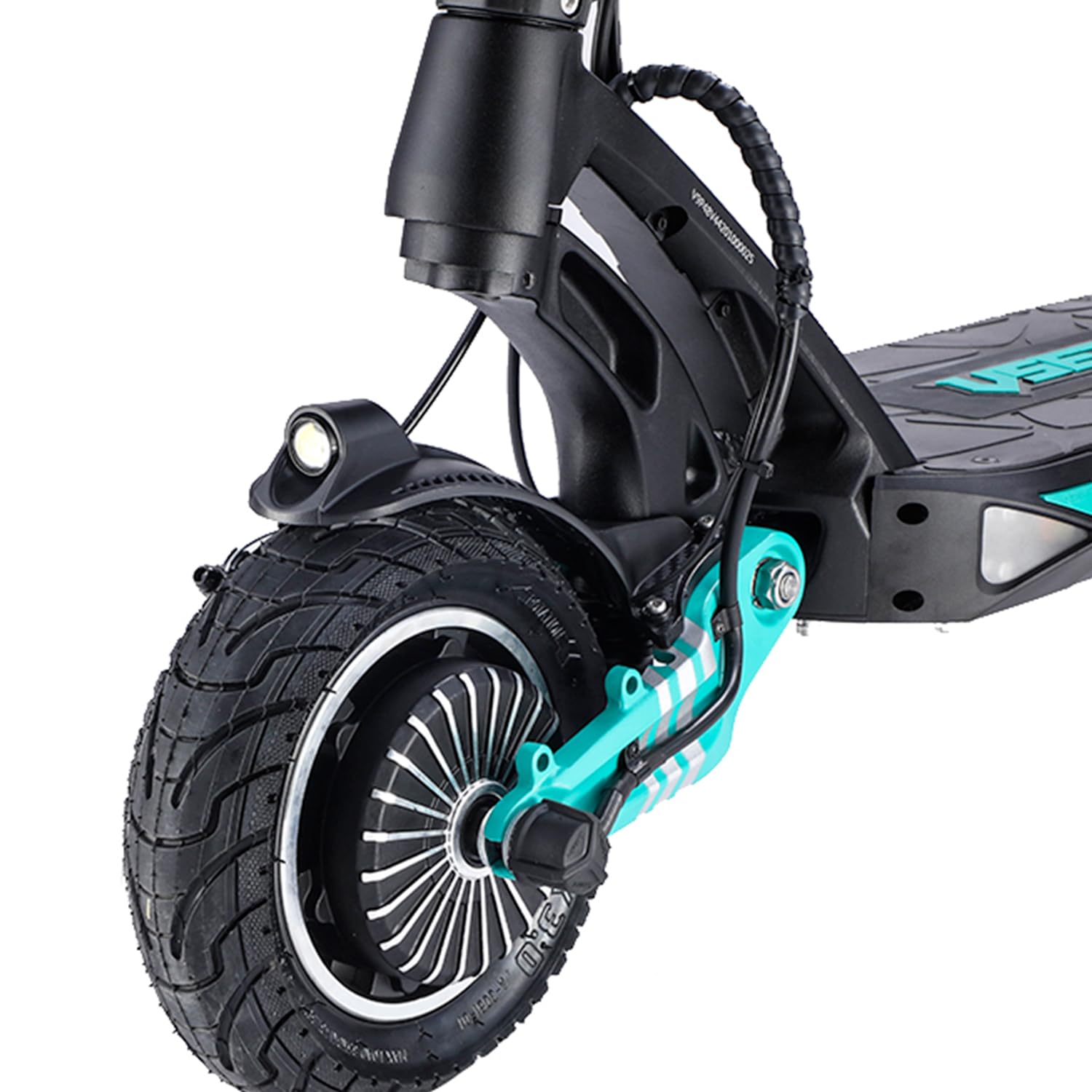 VSETT Trottinette Électrique 9 Plus Lite, 2 Moteurs 650W, Autonomie jusqu'à 70 km, 25 KM/H, Écran LED 5×5", Tout Terrain