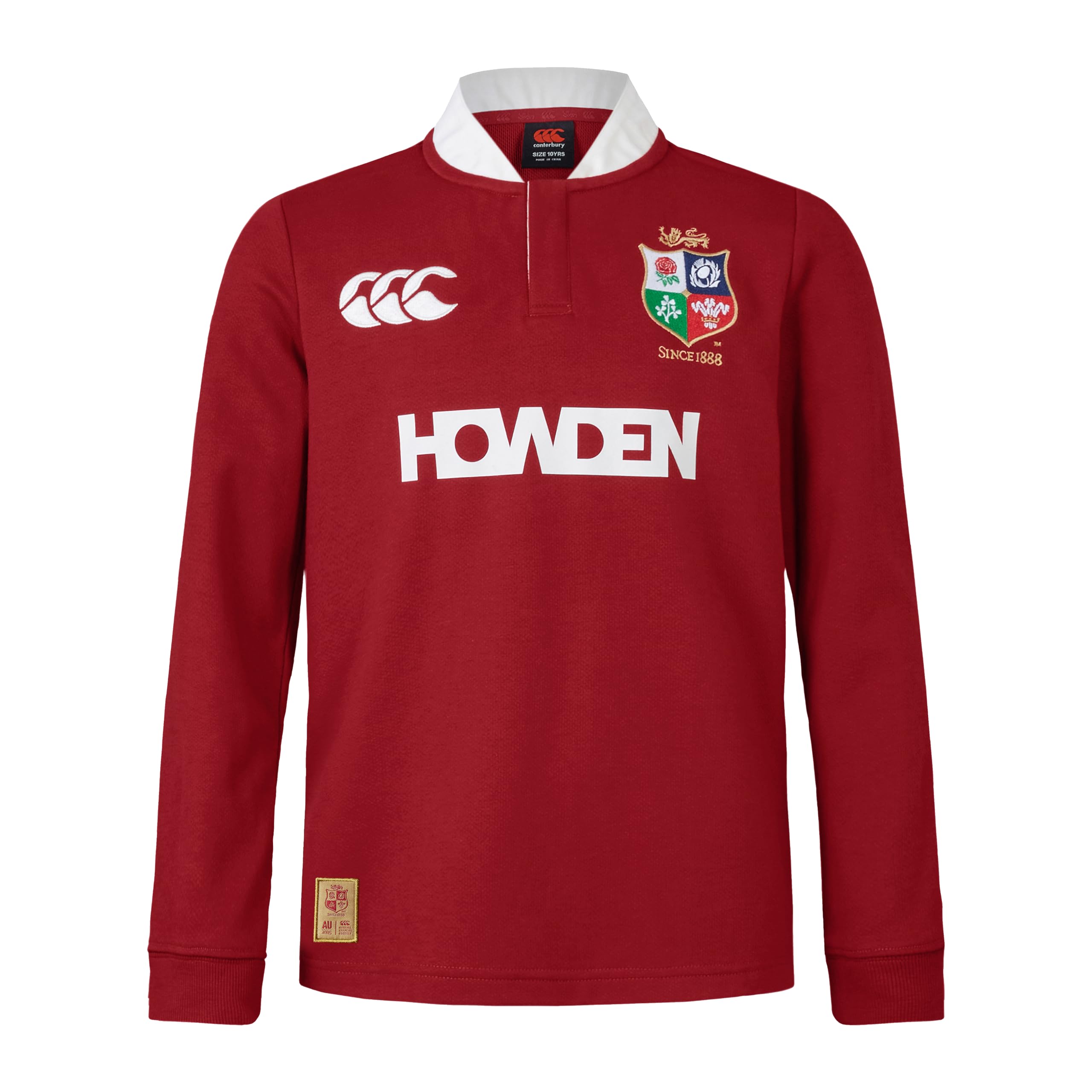 Canterbury British and Irish Lions Ls Classic Chemise Unisexe Enfants