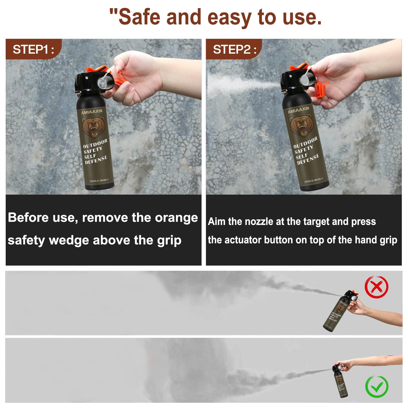 Dog Spray Feel Safer for Women and Men 9.2oz