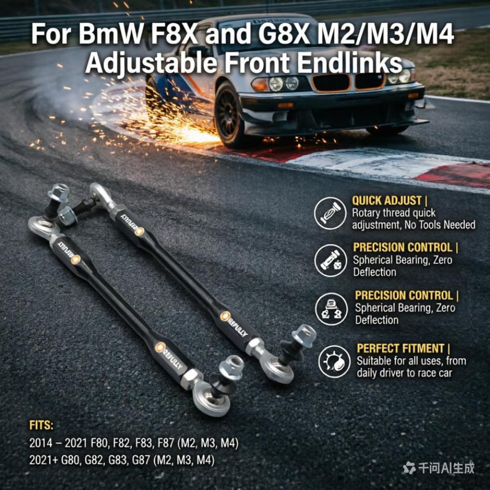 Bieletas Delanteras Ajustables Compatible With BMW M2 M3 M4