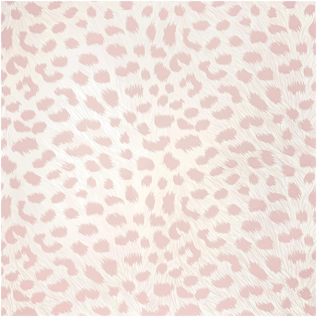 Pink Animal Print Wallpaper White Soft Fur Effect Spotted Pattern Textured Look Vinyl Wall Covering for Living Room Bedroom Hallway Feature Wall Modern Decor Leopard Print