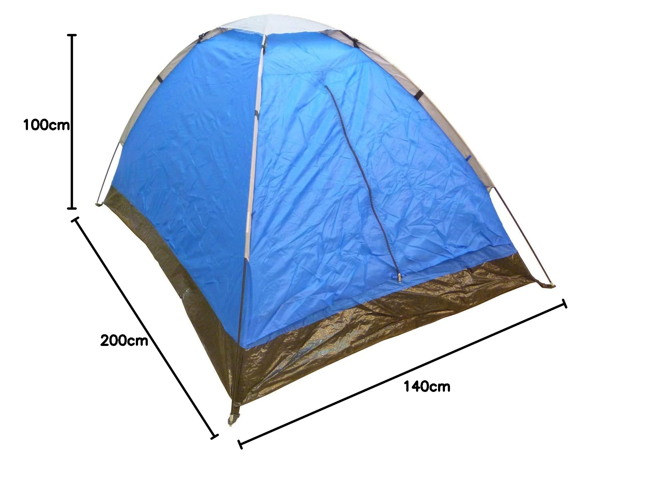 Tenda Da Campeggio Ultraleggera Tilenvi 2 Posti - Impermeabile, Con Zanzariera, Facile Da Montare Per Trekking E Escursioni - Foto 2