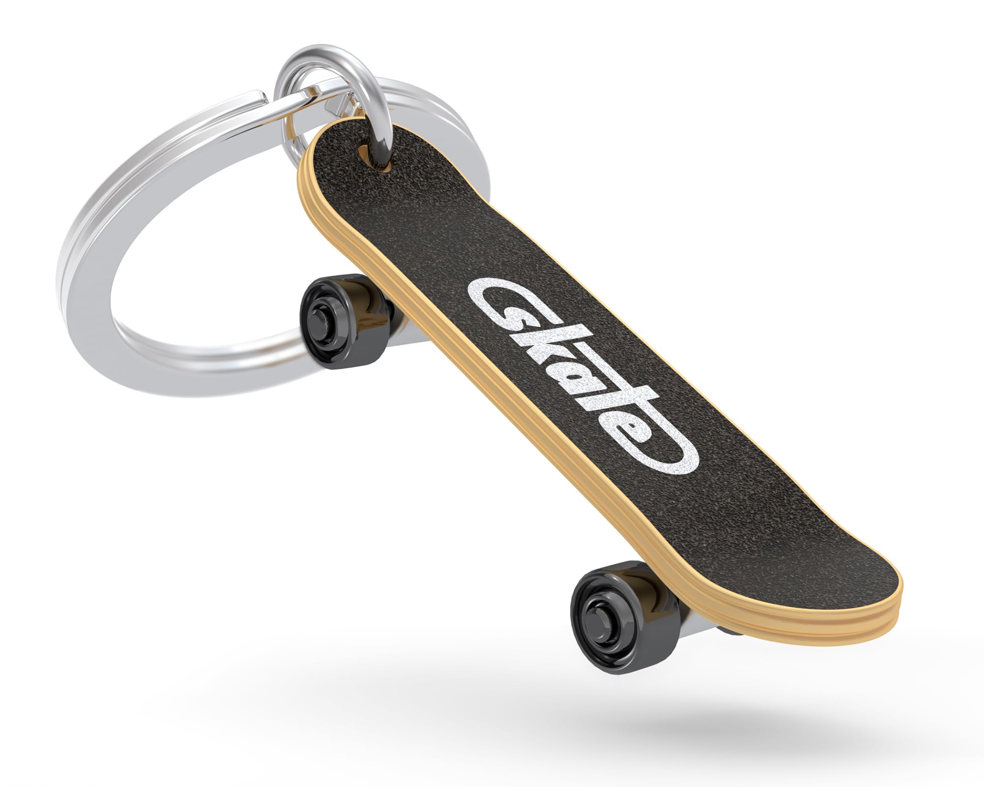 Homoyoyo 2pezzi Portachiavi in Lega Forma di Skateboard Catena Chiave da Appendere per Auto e Borsa Decorazione per Chiavi Blu
