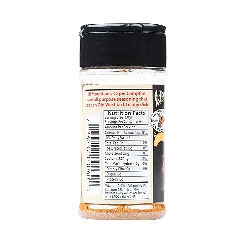 Miniatura 4 de Hi Mountain Condimento gourmet estilo occidental - CAJUN CAMPFIRE