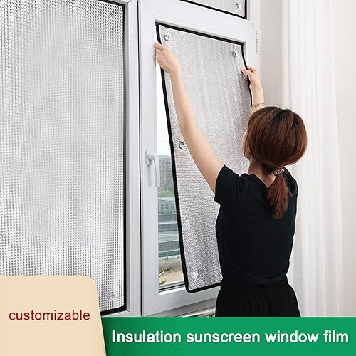 Miniatura 4 de Película de privacidad para ventana, película de protección solar anti UV, película opaca total para ventana, película aislante para techo solar,