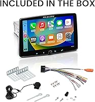 Vista 6 de BOSS Audio Systems Elite BE9ACP Estéreo de Auto - Apple CarPlay, Android Auto, 9 Pulgadas DIN Único, Pantalla Táctil, Unidad Principal Bluetooth