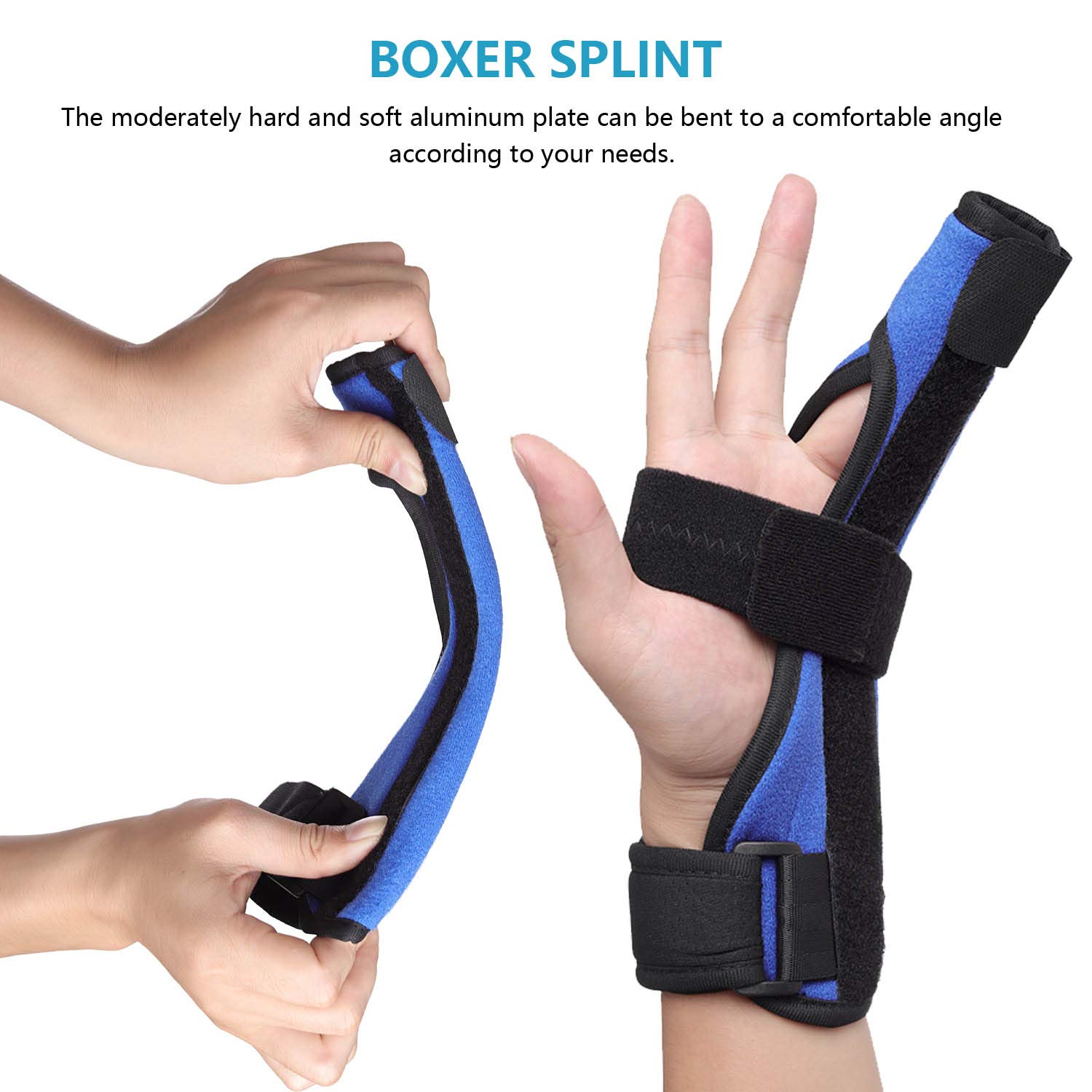 fibee Boxer Finger Fracture Splint 4th or 5th Two Finger Brace