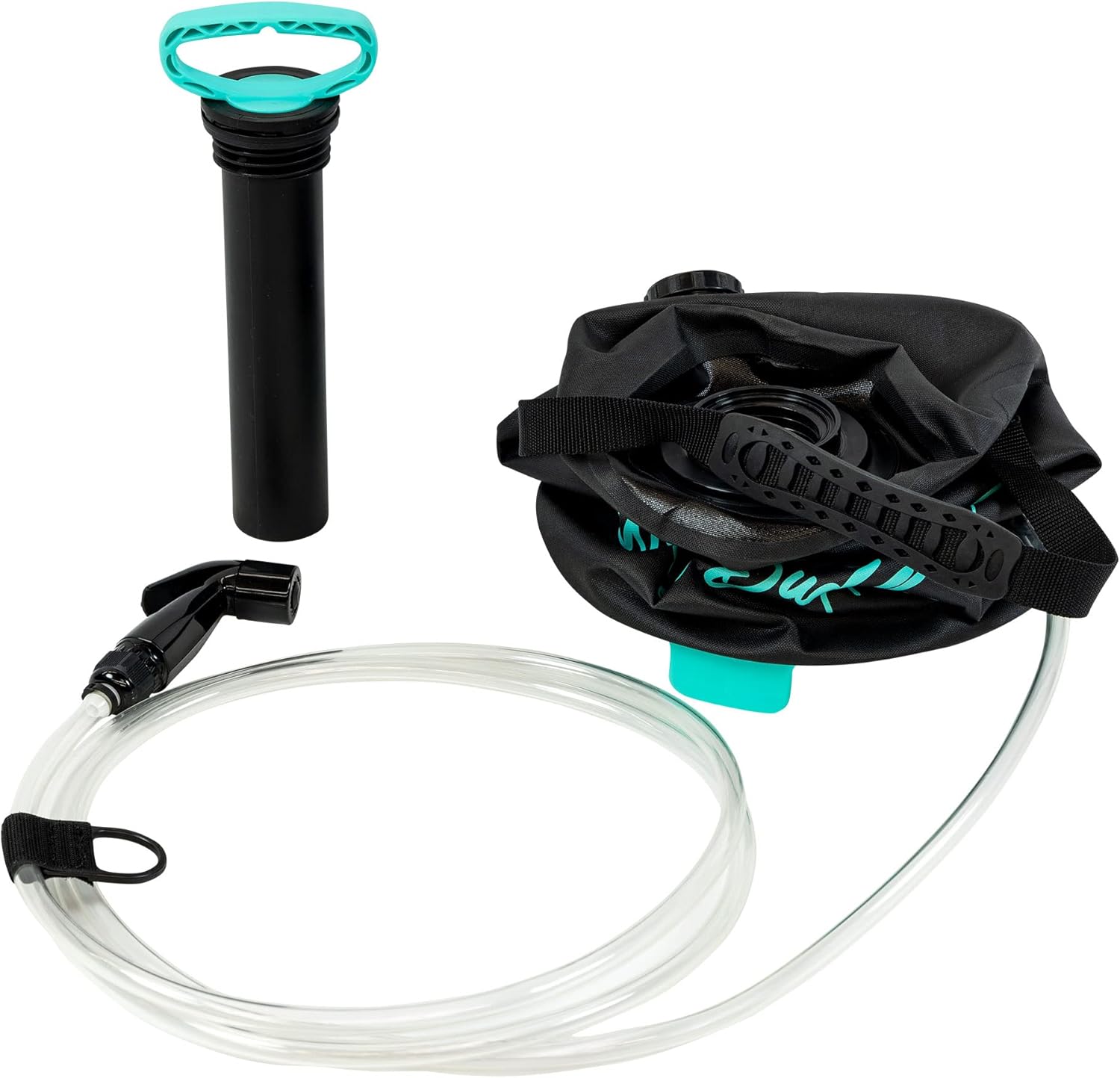 JBL Spearguns Water Buddha Rinse Kit Portable Shower, Collapsible, Pressurized with Travel Case, Shower Head and 7ft Hose, Perfect for Camping, Beach, Hiking, and Boating, Holds 2.5 Gallons/10 Liters