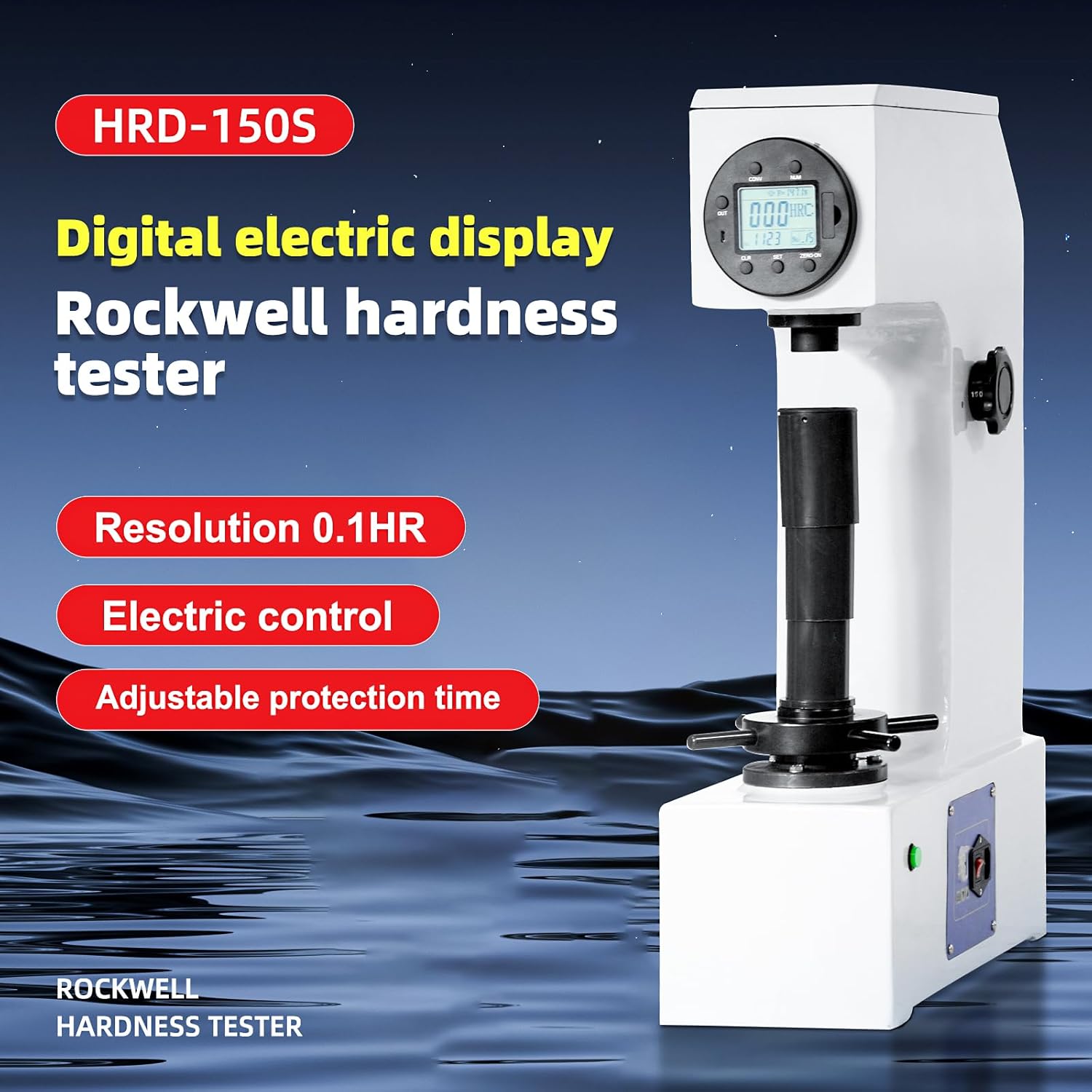 Electric Rockwell Hardness Tester (HRD-150S)