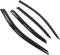 Vista 1 de TuningPros Viseras de ventilación de ventana de montaje exterior, protectores de lluvia compatibles con Lexus LS460 L 2006-2017 Deflectores