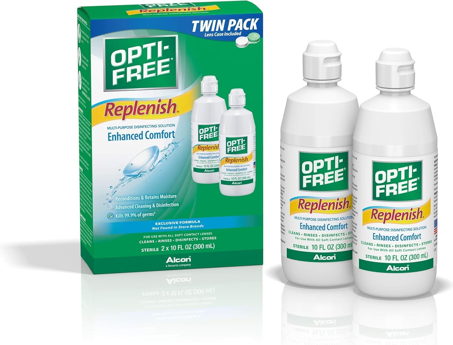 Opti-Free Replenish Multi Purpose Disinfecting Solution 10 OZ