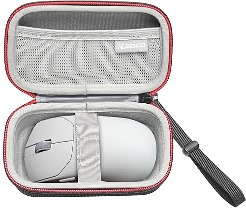 RLSOCO Funda para ratón inalámbrico Corsair Sabre V2 PRO ultraligero FPS | Diseño compacto con cremallera YKK y protección contra arañazos (solo