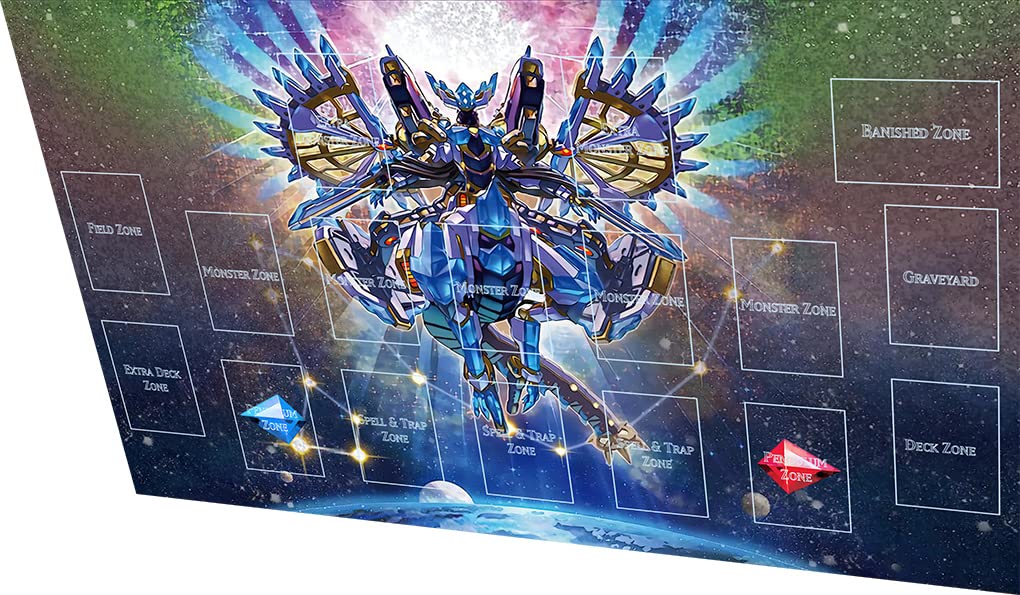 COMMON MERCH MC Playmat - Drytron Master Rule Link Zones Design For MTG, Card Games, Or As Mouse Pad (610x355mm) - View #12