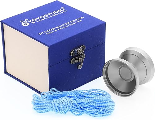 Miniatura 6 de Yoyo Yoyos profesionales que no responden con anillos dobles de aleación de aluminio, trucos profesionales yoyos para adultos, yoyo de metal para