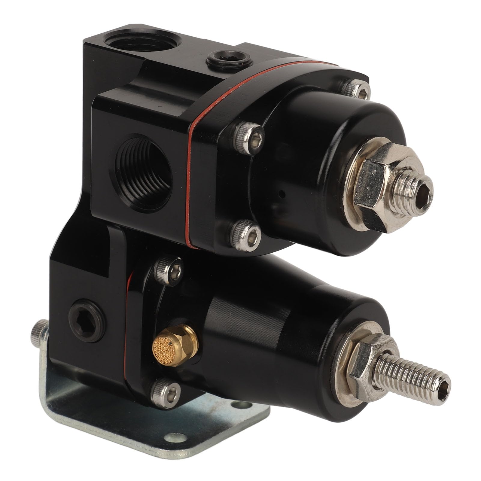 Regulator Ciśnienia Paliwa, 13220 OE Dual Etap Regulator Ciśnienia Paliwa z Uniwersalnym Wlotem 3/8 Cali, Wylot, Porty Powrotne, dla Motoryzacyjnych, Ciężarówek, Samochodu