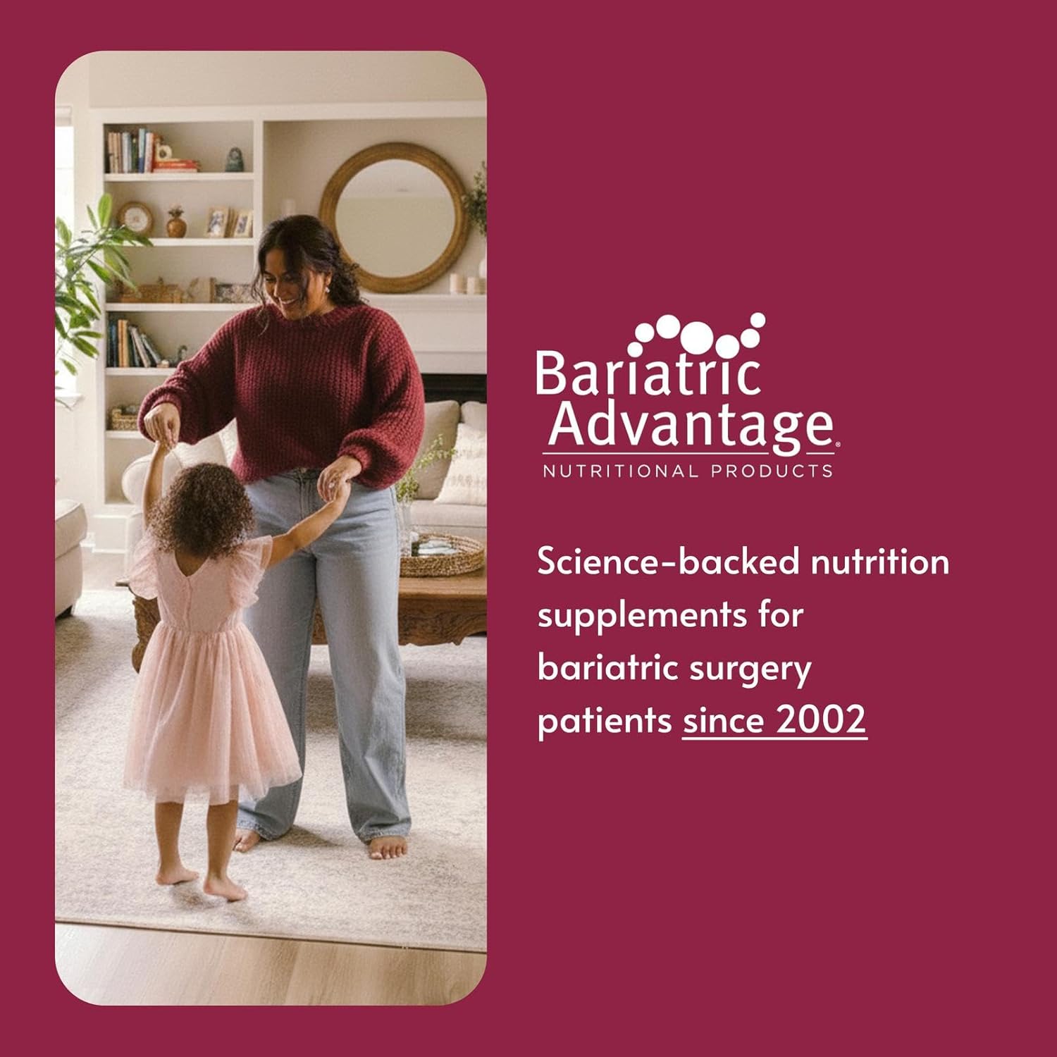 Bariatric Advantage Ultra Solo with Iron - Once-Per-Day Daily Multivitamin - for Bariatric Patients - with Thiamin, Vitamin A & More - Gluten Free - 30 Capsules