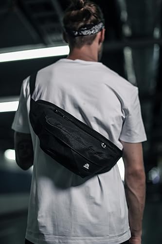 Miniatura 3 de Riñonera para mujer, cangurera cruzada para mujer con correa ajustable, bolsa de cintura para mujer, para viajes, deportes, correr, senderismo,