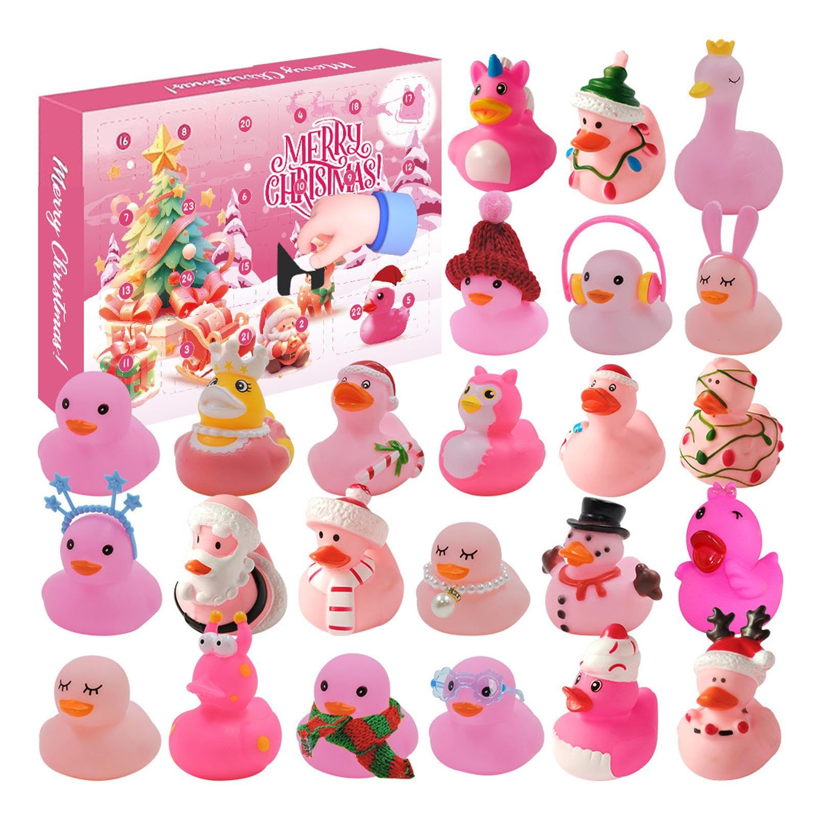 Calendario 'Avvento natalizio, 24 anatre di gomma | FindTheDeal