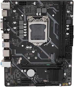 H311 Computer Motherboard, for Inter LGA 1151 DDR4 Channel NVME PCIE X4 M.2 Gaming Motherboard, 6 Phase Power Supply, for DIY Computer