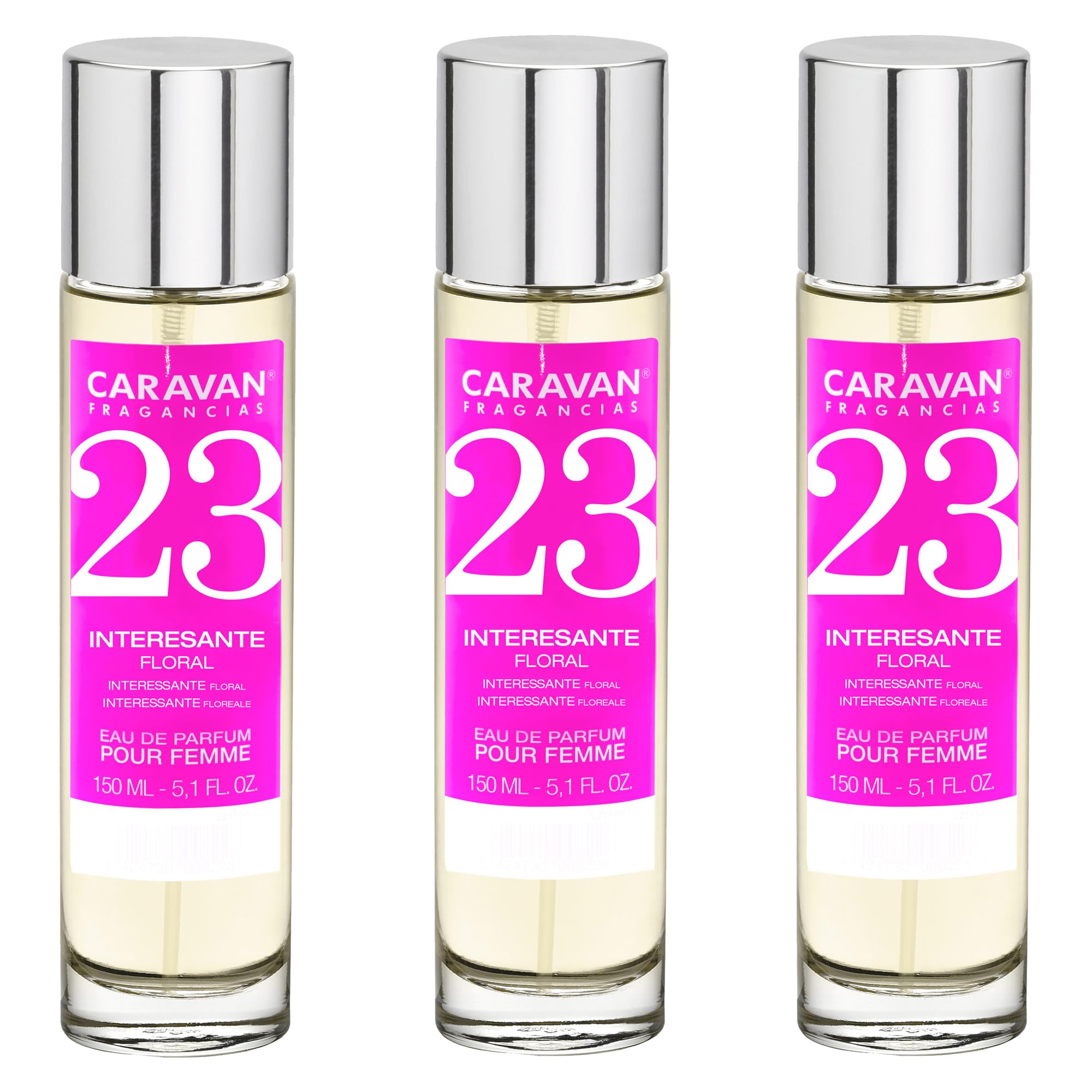 3x Caravan Perfume de Mujer Nº23-150ml.