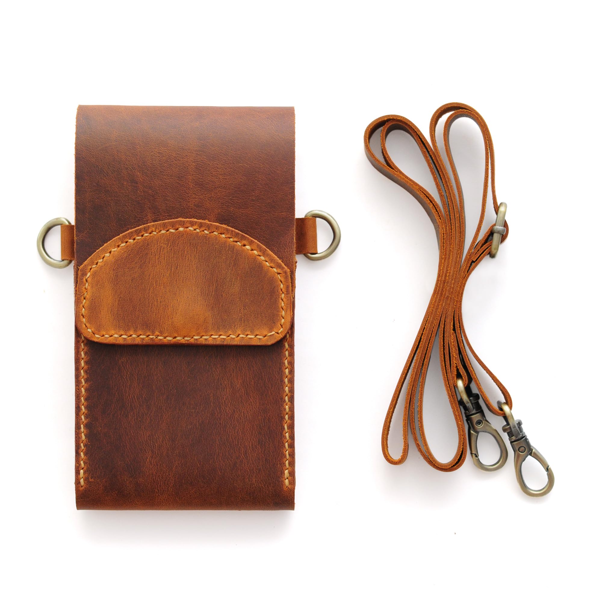 Amazon.com: MayaCraft 100% Handmade Genuine Leather Crossbody