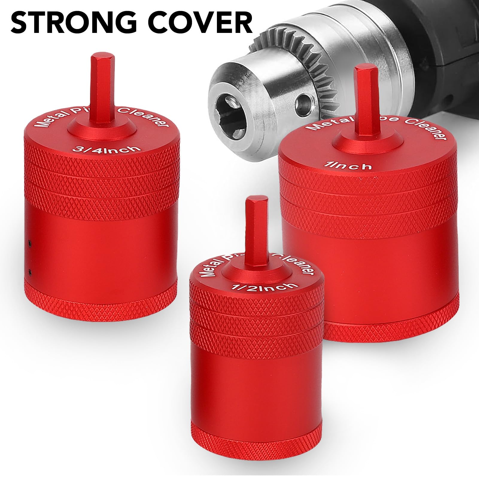 Mingzhe Metal Copper Pipe Cleaning Brush Set with Aluminum Cover for