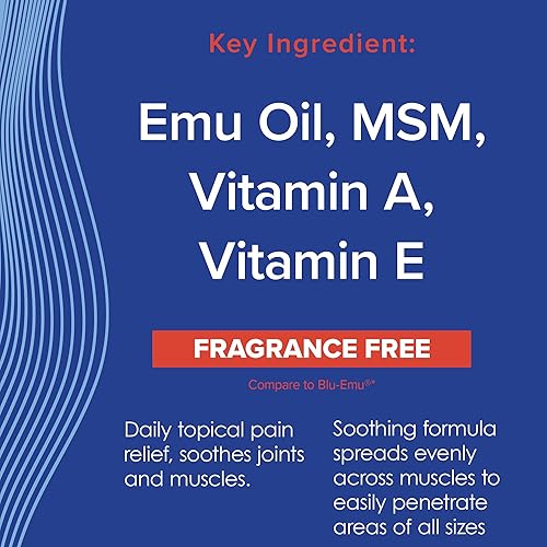 Miniatura 3 de True+Real Gel de aceite de emú, 12 oz