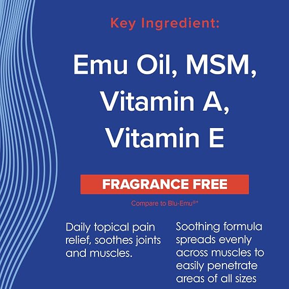 True+Real Emu Oil Gel, 12 oz