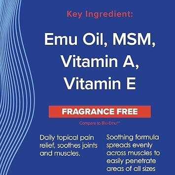 True+Real Emu Oil Gel, 12 oz