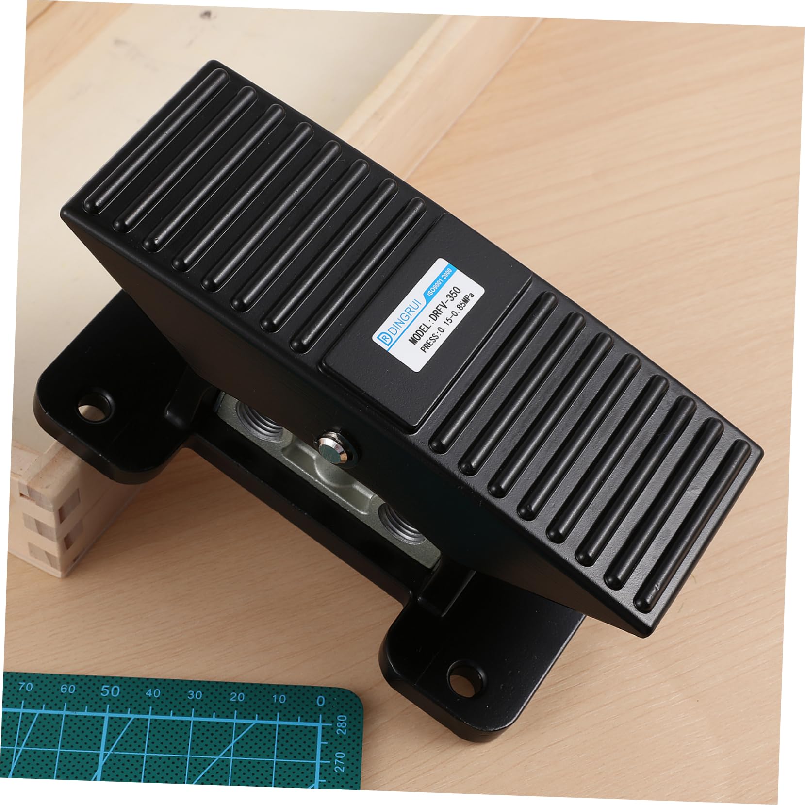 Gatuida Válvula de Neumática de Vías y Posiciones Dispositivo Controlador de Pedal Accionado Válvulas de Pedal para Color Aleatorio