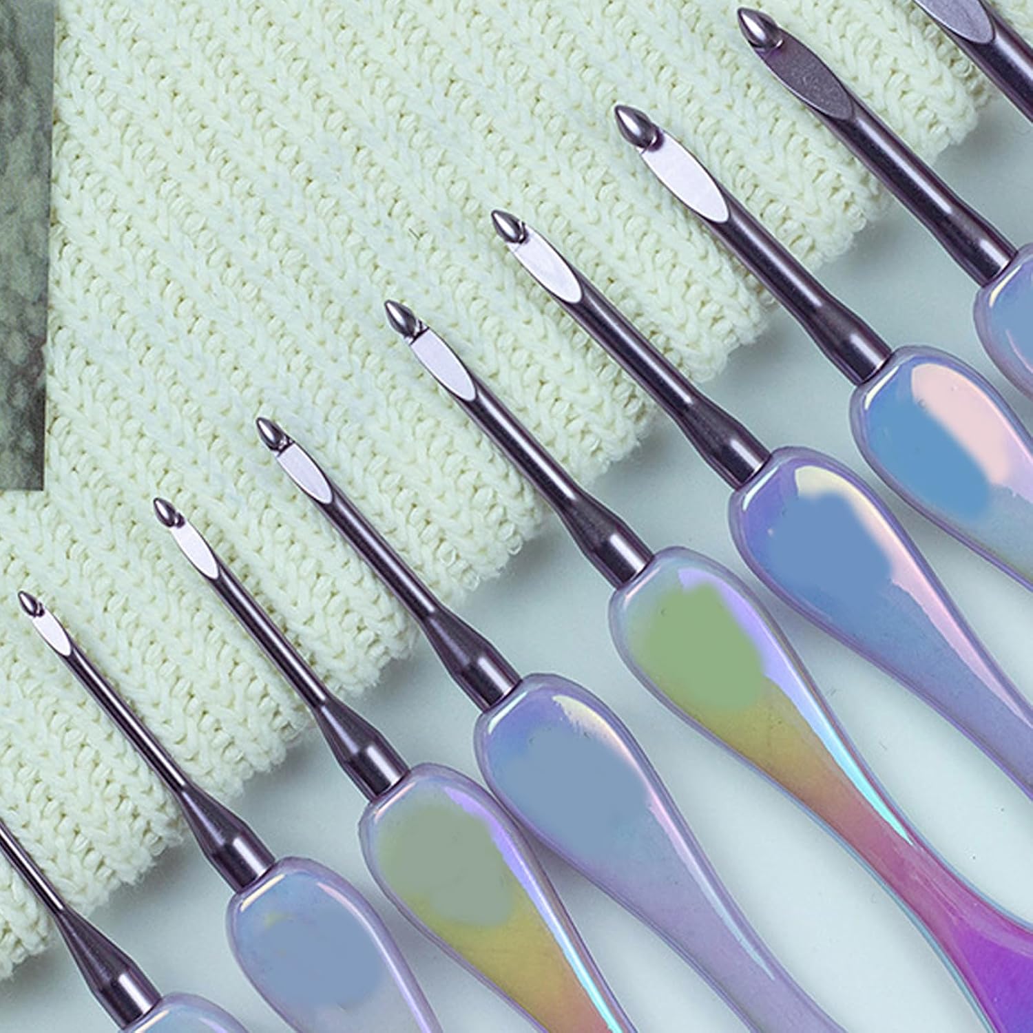 Hook Set Ergonomic Designs Comfortable Grip Ideal for Enthusiasts and Projects Crochet Hook