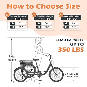 Amazon.co.jp: MOONCOOL(ムーンクール) 大人用三輪車 3輪 7速