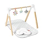 Skip Hop Wooden Baby Gym, Silver Lining Cloud Activity Gym