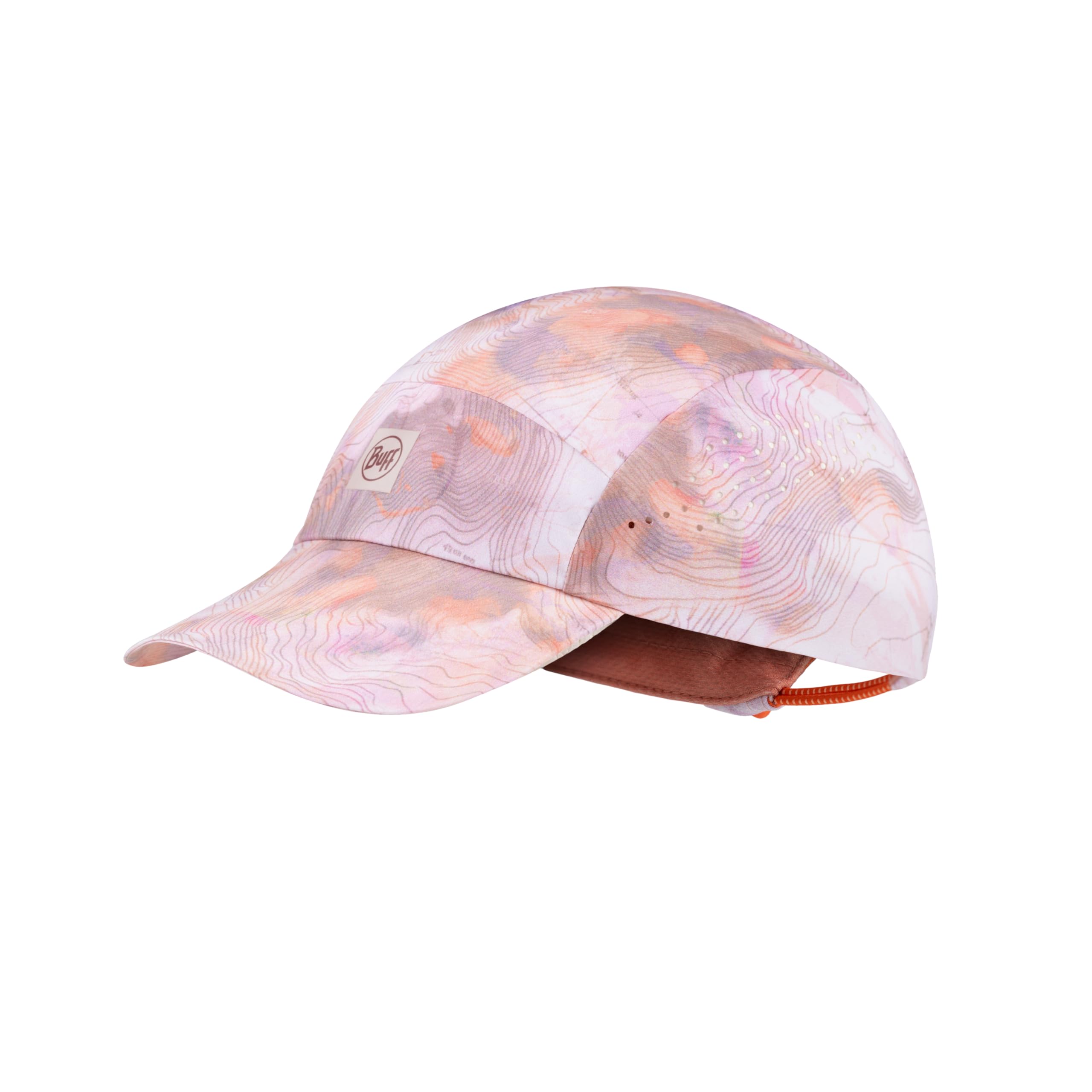 Buff®| Cap Pack Speed Flexible, UPF 50, Reflective Element, Comfortable, Elastic, Running, Ventilation, Foldable S/M Pink