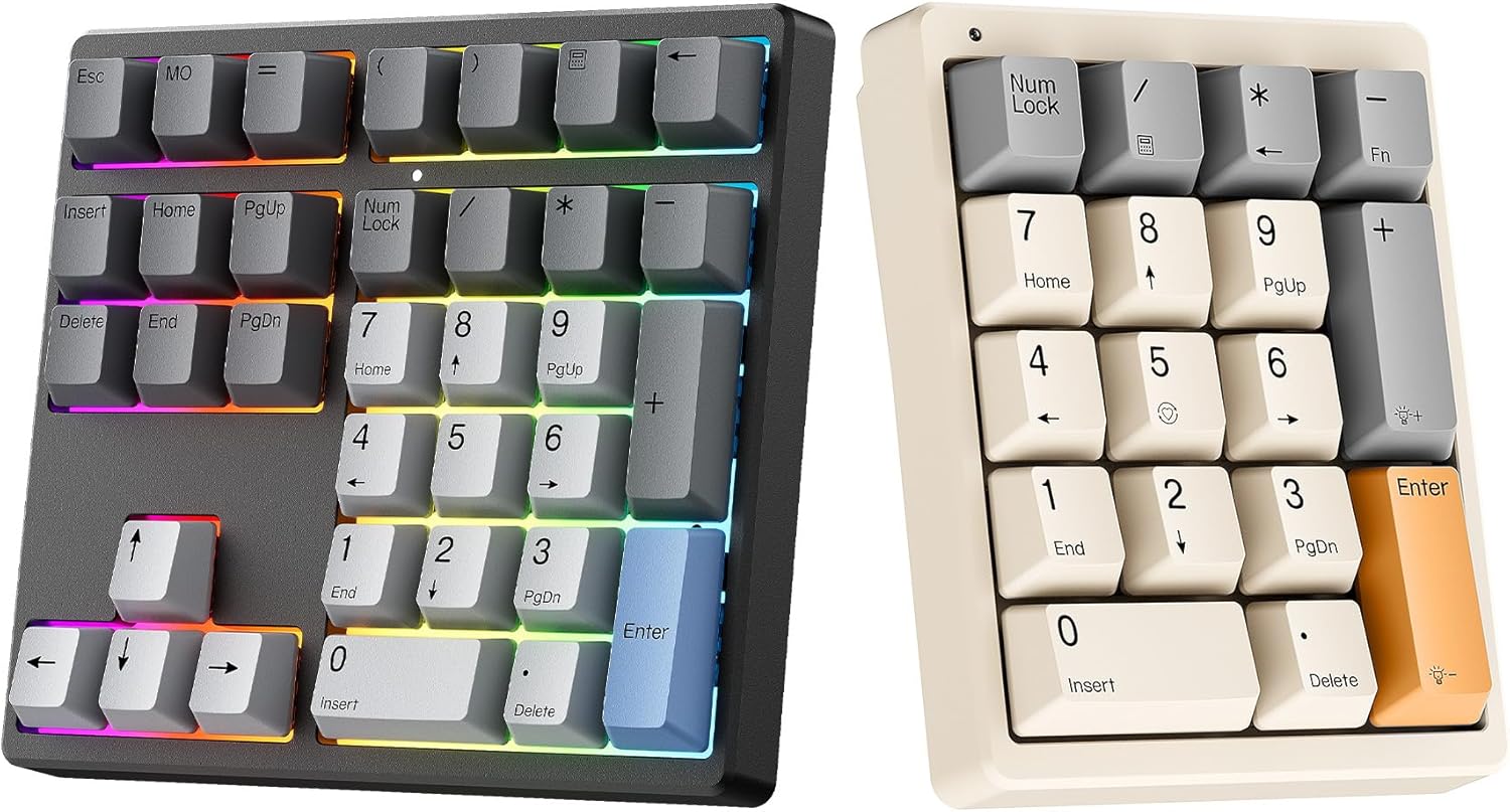 17Key Mechanical Number Pad &34 Key Custom Mechanical Number Pad